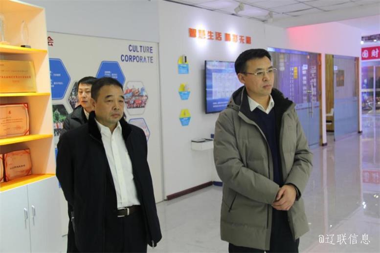 辽阳市副市长刘欣莅临太阳集团2007网站信息走访慰问